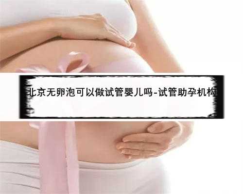 北京无卵泡可以做试管婴儿吗-试管助孕机构